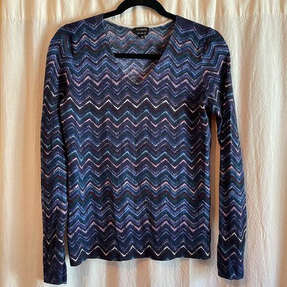 Talbots 100% Pure Merino Wool Long Sleeve Sweater Base Layer Women's Sz XS - Picture 1 of 4